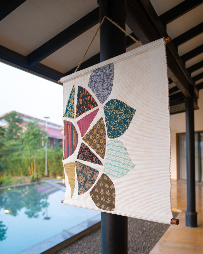 Kasi Upcycled Mandala Tapestry | Wall Hanging