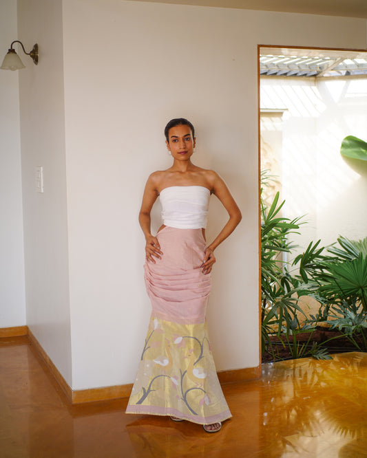 Madhumalti Strapless fish-cut Gown